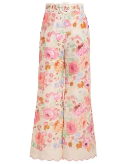 ZIMMERMANN Shorts & Pants<Raie Crop Flare Pant