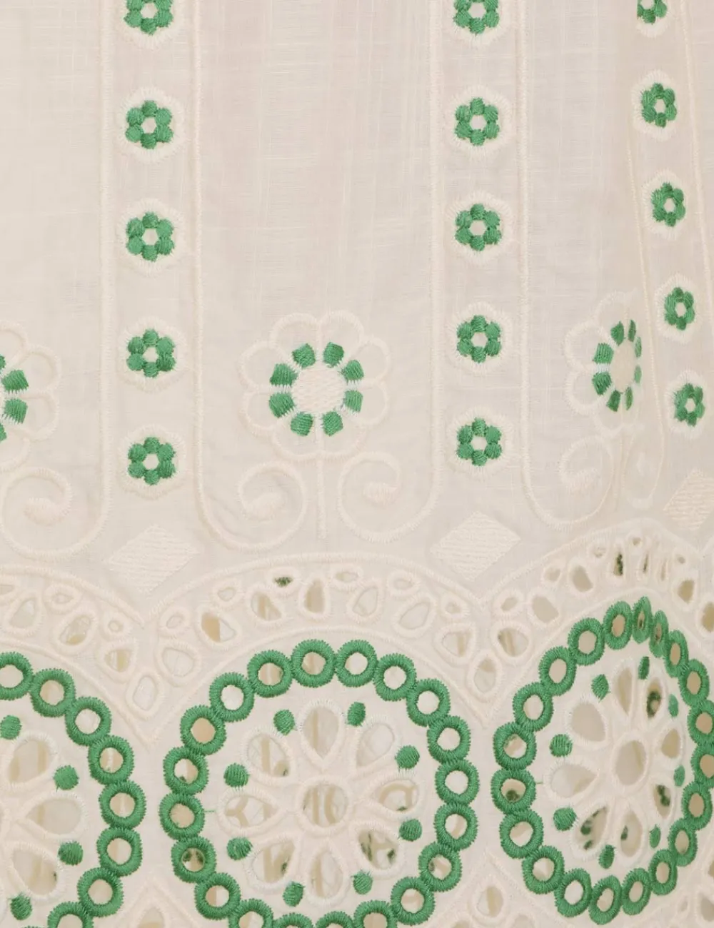 ZIMMERMANN Clothing<Raie Embroidered Dress