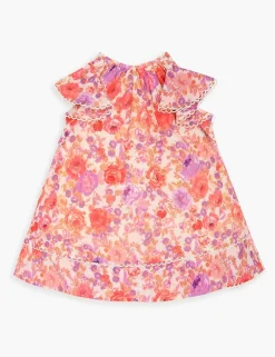 ZIMMERMANN Clothing<Raie Flounce Sleeve Dress