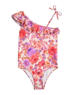ZIMMERMANN Swimwear<Raie Frill 1 Shoulder 1Pc