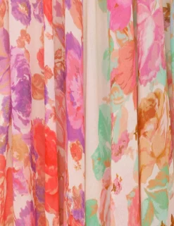ZIMMERMANN Dresses & Coverups<Raie Frill Shoulder Midi Dress