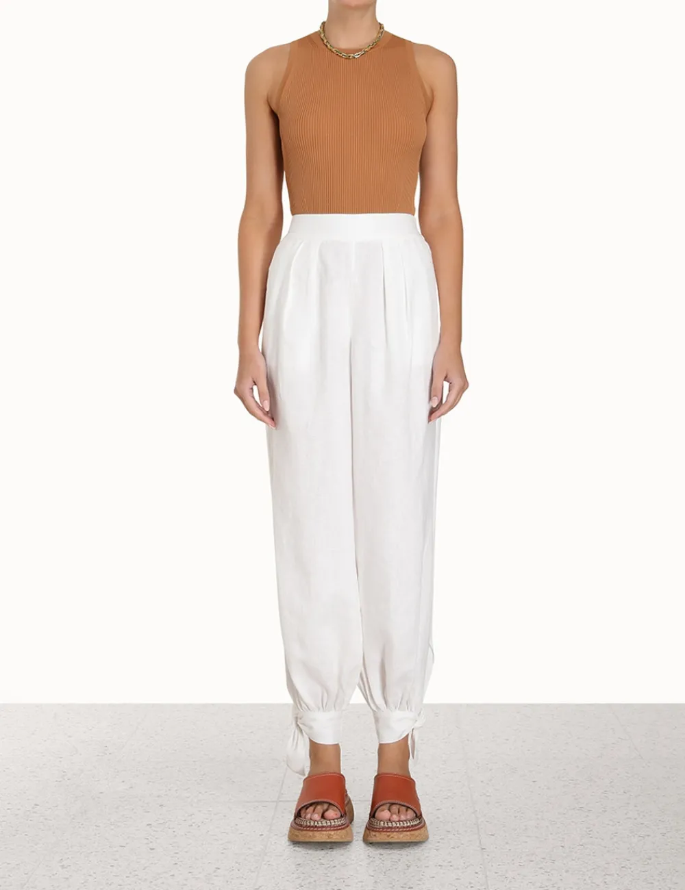 ZIMMERMANN Shorts & Pants<Raie Harem Pant