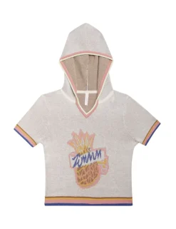 ZIMMERMANN Clothing<Raie Jacquard Pineapple Hoodie