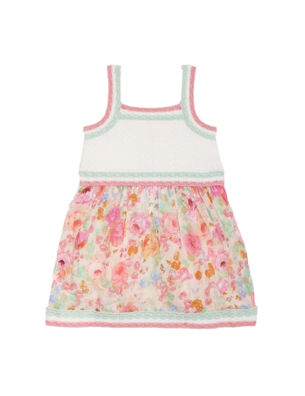 ZIMMERMANN Clothing<Raie Knit Top Woven Dress