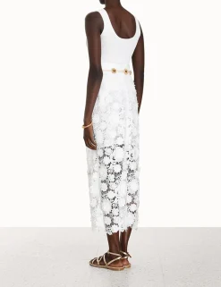 ZIMMERMANN Skirts<Raie Lace Flower Skirt