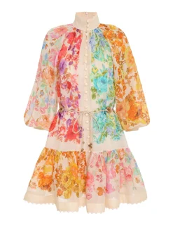 ZIMMERMANN Dresses & Coverups<Raie Lantern Mini Dress