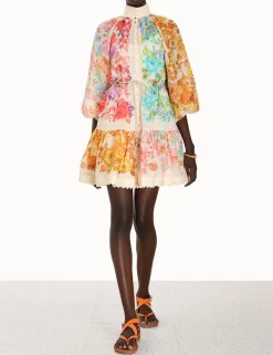 ZIMMERMANN Dresses & Coverups<Raie Lantern Mini Dress