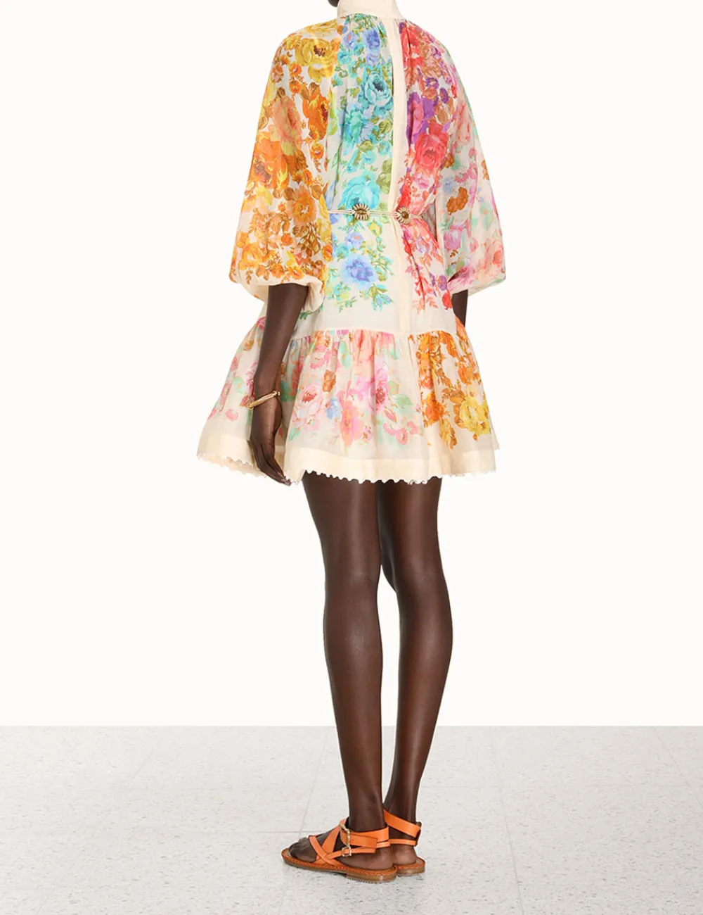 ZIMMERMANN Dresses & Coverups<Raie Lantern Mini Dress