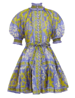 ZIMMERMANN Dresses & Coverups<Raie Lantern Mini Dress