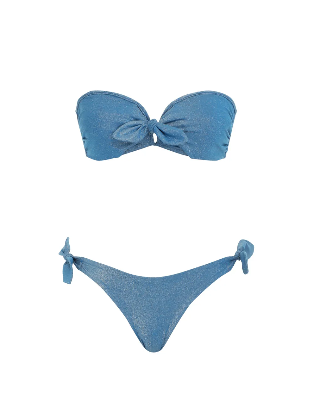 ZIMMERMANN Bikinis<Raie Lurex Tie Bikini