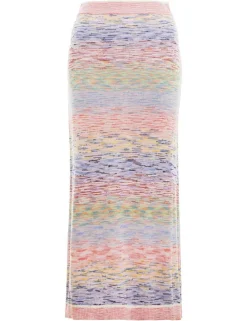 ZIMMERMANN Clothing<Raie Marl Midi Skirt