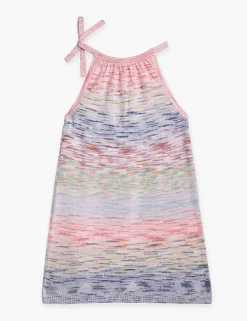 ZIMMERMANN Clothing<Raie Marl Tie-Neck Dress