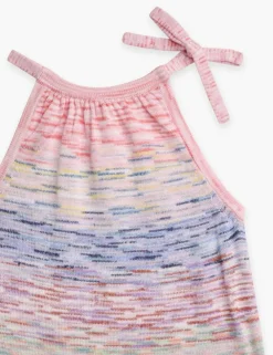 ZIMMERMANN Clothing<Raie Marl Tie-Neck Dress