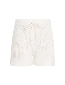 ZIMMERMANN Knitwear<Raie Mesh Knit Shorts