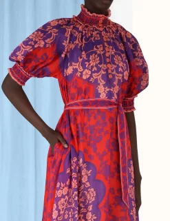 ZIMMERMANN Clothing<Raie Swing Maxi Dress