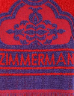 ZIMMERMANN Tops<Raie Towelling Crop