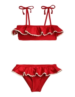 ZIMMERMANN Swimwear<Raie Trim Frill Bikini
