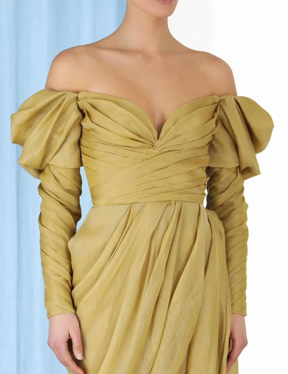 ZIMMERMANN Clothing<Sensory Drape Midi Dress