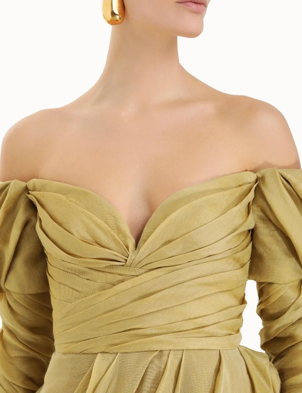 ZIMMERMANN Clothing<Sensory Drape Midi Dress