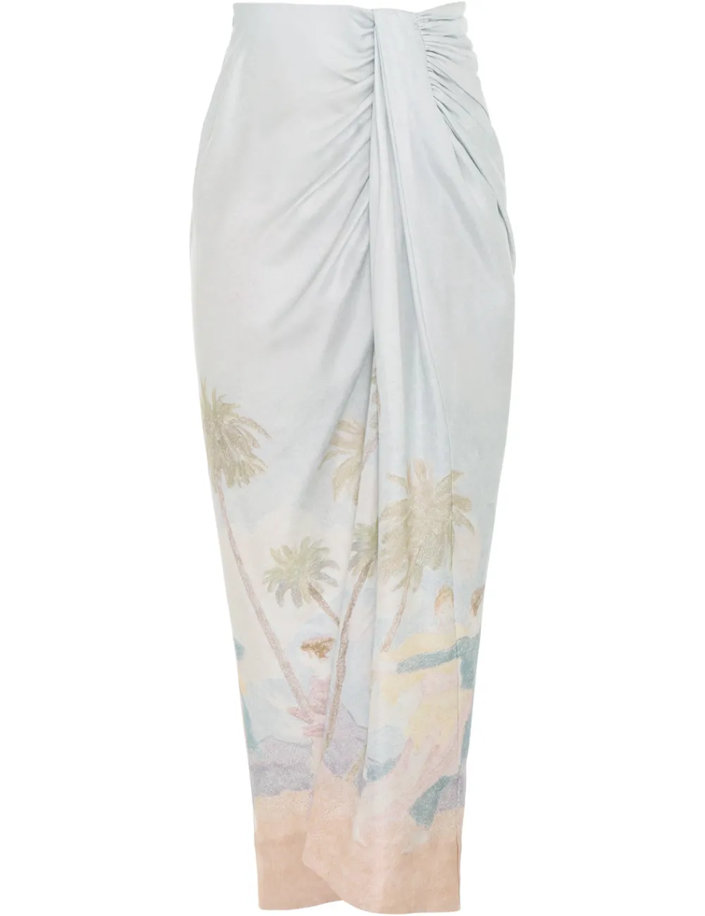 ZIMMERMANN Skirts<Sensory Drape Midi Skirt