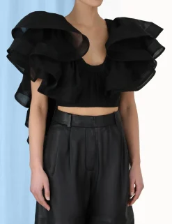 ZIMMERMANN Tops<Sensory Frill Bodice