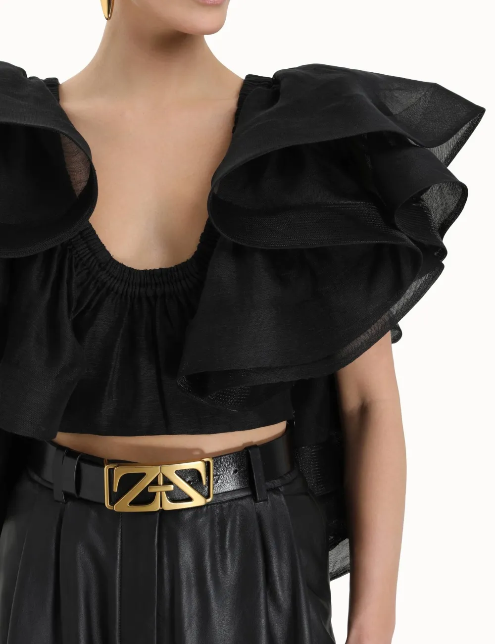 ZIMMERMANN Tops<Sensory Frill Bodice