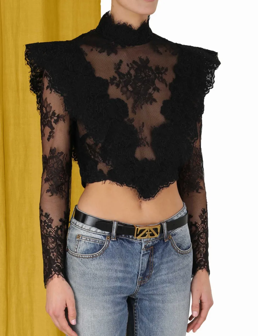 ZIMMERMANN Tops<Sensory Lace Bodice Top
