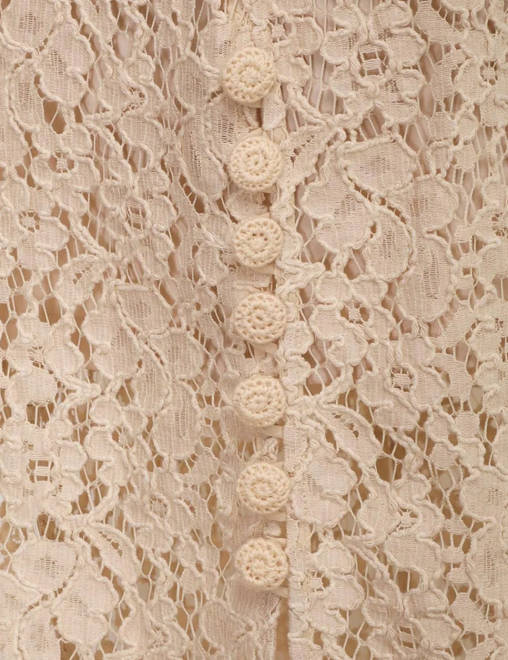 ZIMMERMANN Dresses<Sensory Lace Midi Dress
