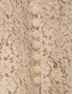 ZIMMERMANN Luminosity<Sensory Lace Midi Dress