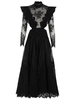 ZIMMERMANN Dresses<Sensory Lace Yoke Gown