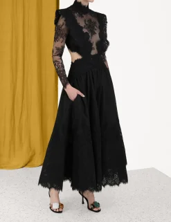 ZIMMERMANN Clothing<Sensory Lace Yoke Gown