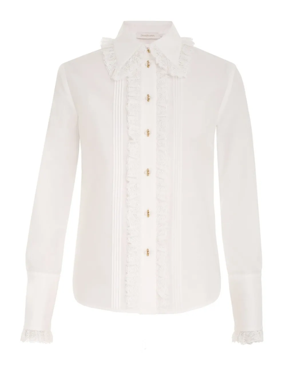 ZIMMERMANN Tops<Sensory Pintucked Shirt