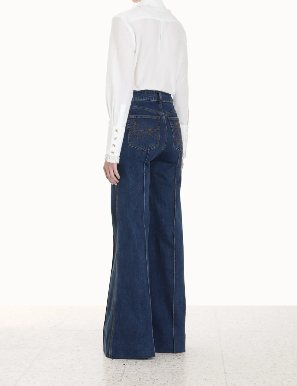 ZIMMERMANN Tops<Sensory Pintucked Shirt