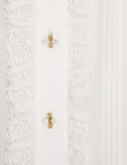 ZIMMERMANN Tops<Sensory Pintucked Shirt
