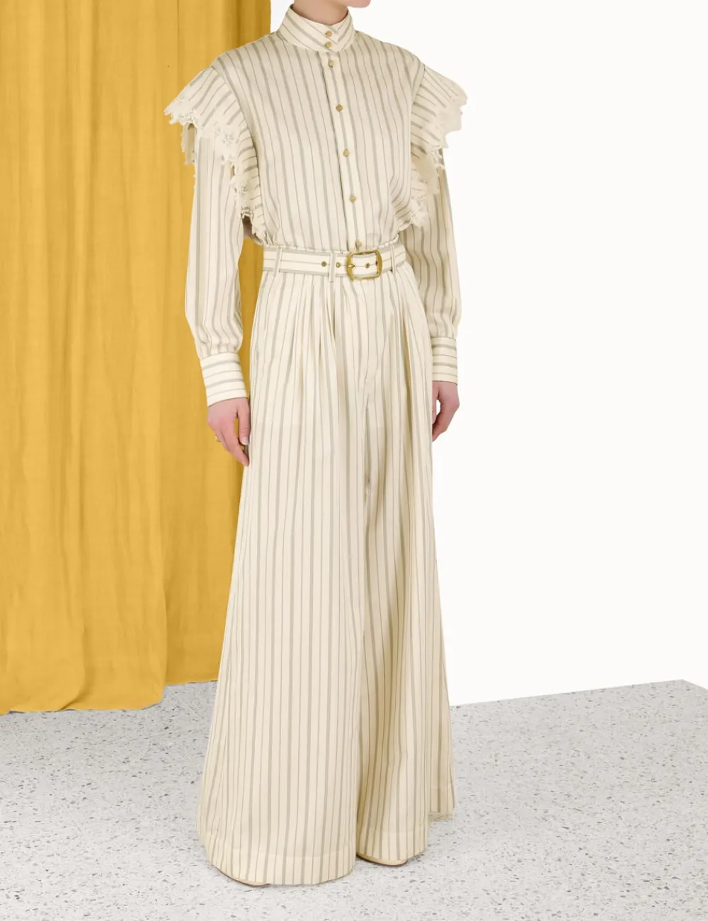 ZIMMERMANN Shorts & Pants<Sensory Stripe Pant