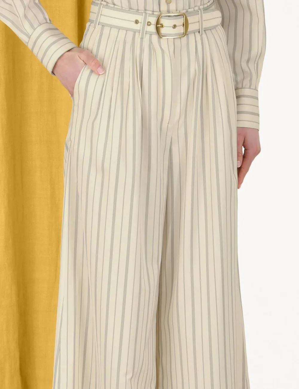 ZIMMERMANN Shorts & Pants<Sensory Stripe Pant