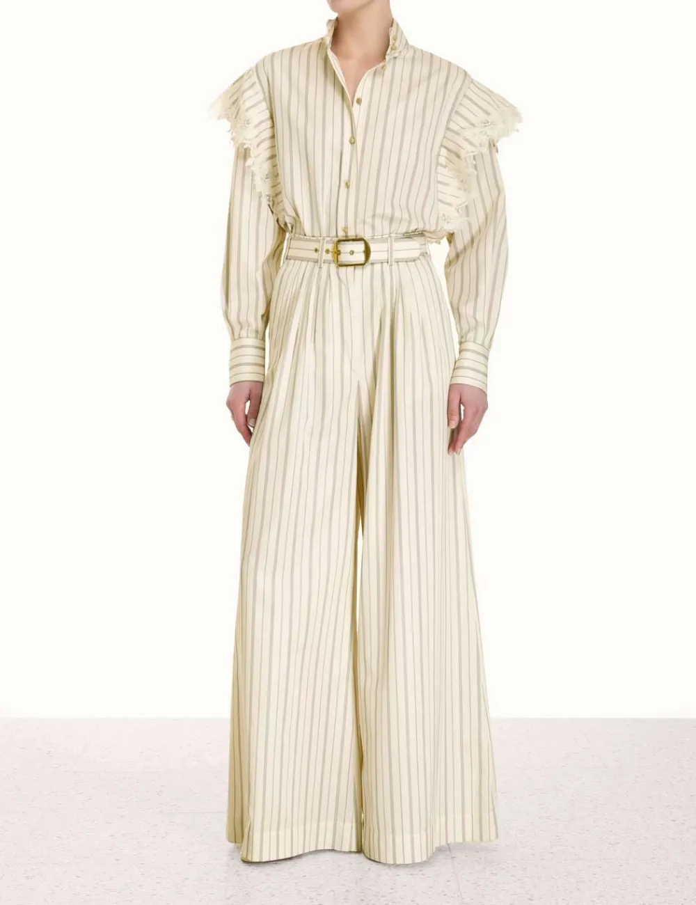 ZIMMERMANN Shorts & Pants<Sensory Stripe Pant