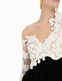 ZIMMERMANN Luminosity<Sensory Velvet Bodice Gown
