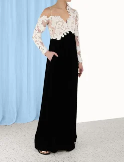 ZIMMERMANN Dresses<Sensory Velvet Bodice Gown