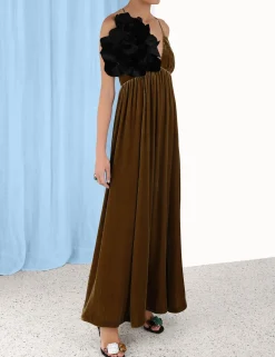 ZIMMERMANN Clothing<Sensory Velvet Dress