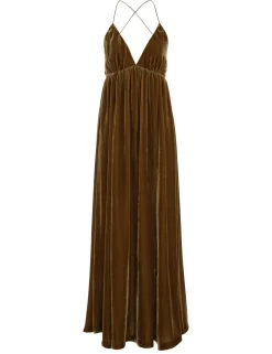 ZIMMERMANN Dresses<Sensory Velvet Dress