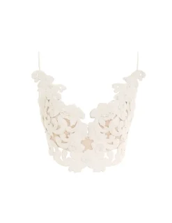 ZIMMERMANN Tops<Sensory Velvet Lace Bodice