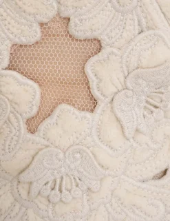ZIMMERMANN Tops<Sensory Velvet Lace Bodice