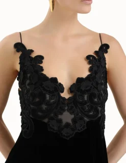 ZIMMERMANN Dresses<Sensory Velvet Slip Dress