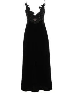 ZIMMERMANN Luminosity<Sensory Velvet Slip Dress