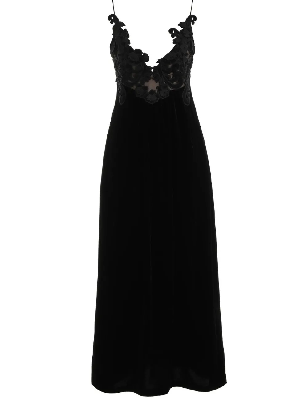 ZIMMERMANN Luminosity<Sensory Velvet Slip Dress