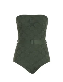 ZIMMERMANN One Pieces<Separates Dot Bandeau 1Pc