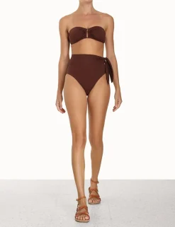 ZIMMERMANN Bikinis<Separates Sculpt Scarf Hw Pant