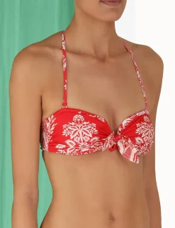 ZIMMERMANN Bikinis<Separates Tie Front Bra