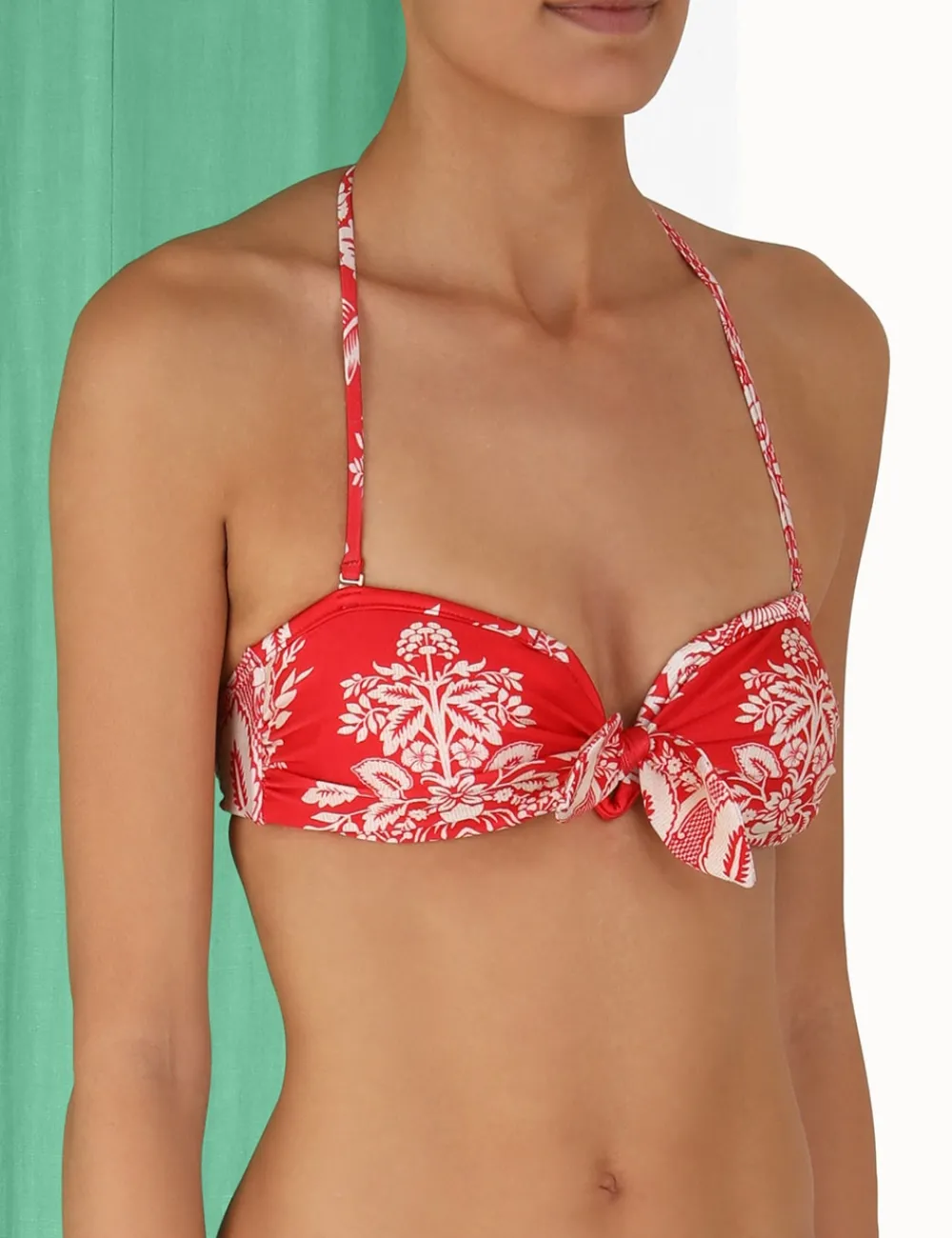 ZIMMERMANN Bikinis<Separates Tie Front Bra